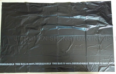 HDPE黑色可氧化降解垃圾袋（GF03）