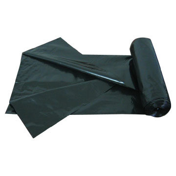LDPE黑色C折重型塑料拒绝袋