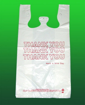HDPE定制印刷塑料购物袋