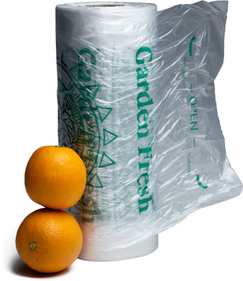 HDPE透明塑料水果袋
