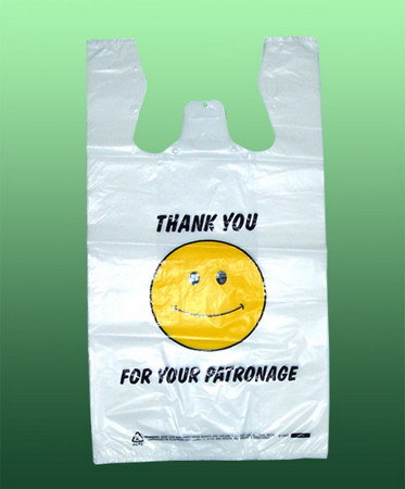 HDPE印刷塑料购物袋